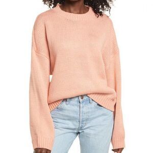 NWT PRMA Easy Pullover Sweater In Pink Coral Size XS